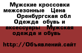 Мужские кроссовки межсезонные › Цена ­ 1 000 - Оренбургская обл. Одежда, обувь и аксессуары » Мужская одежда и обувь   
